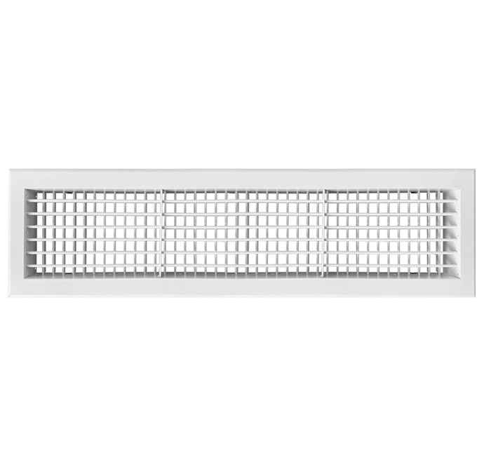 Baillindustrie - Grille soufflage double deflexion - Dimensions grilles DD800X200